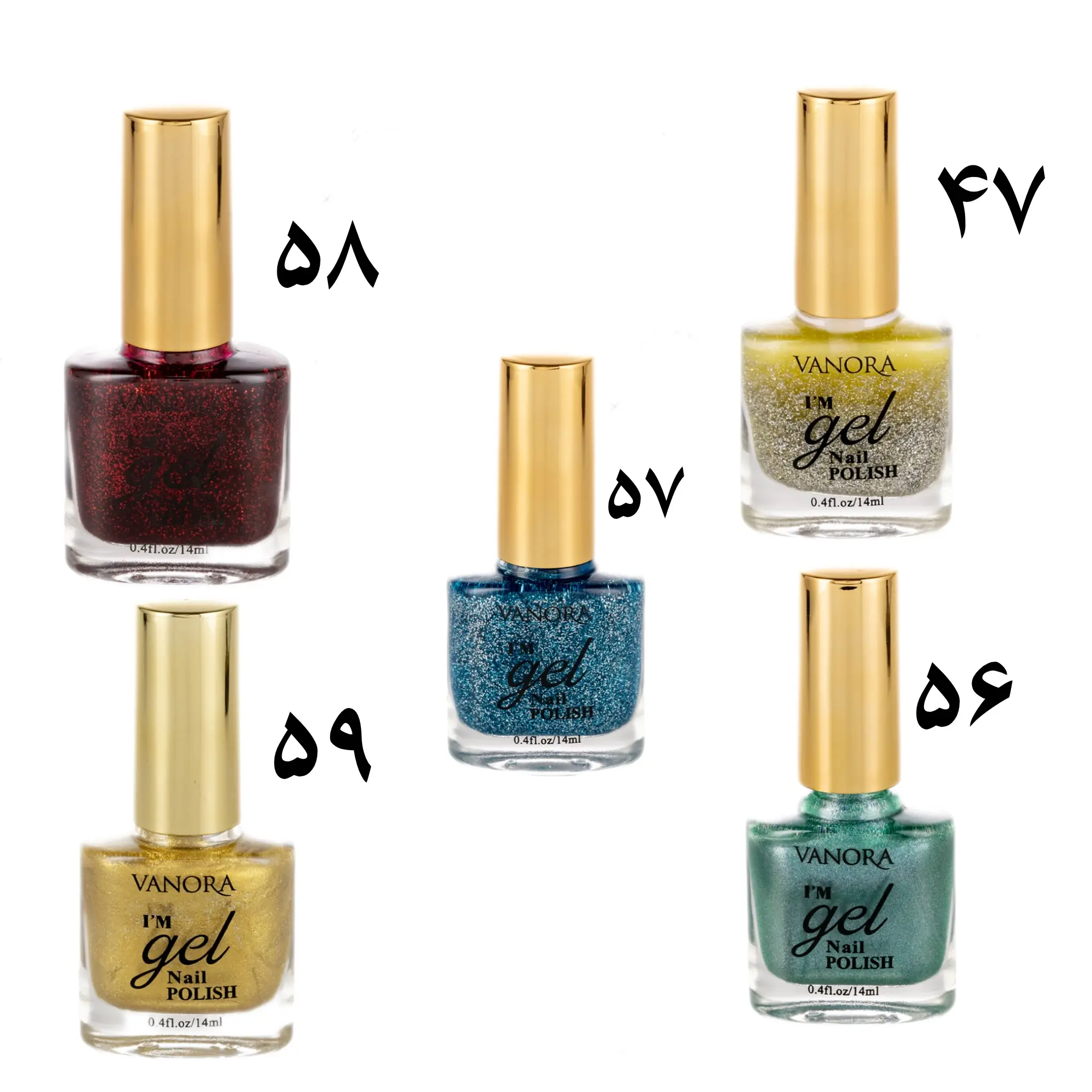 لاک ناخن وانورا